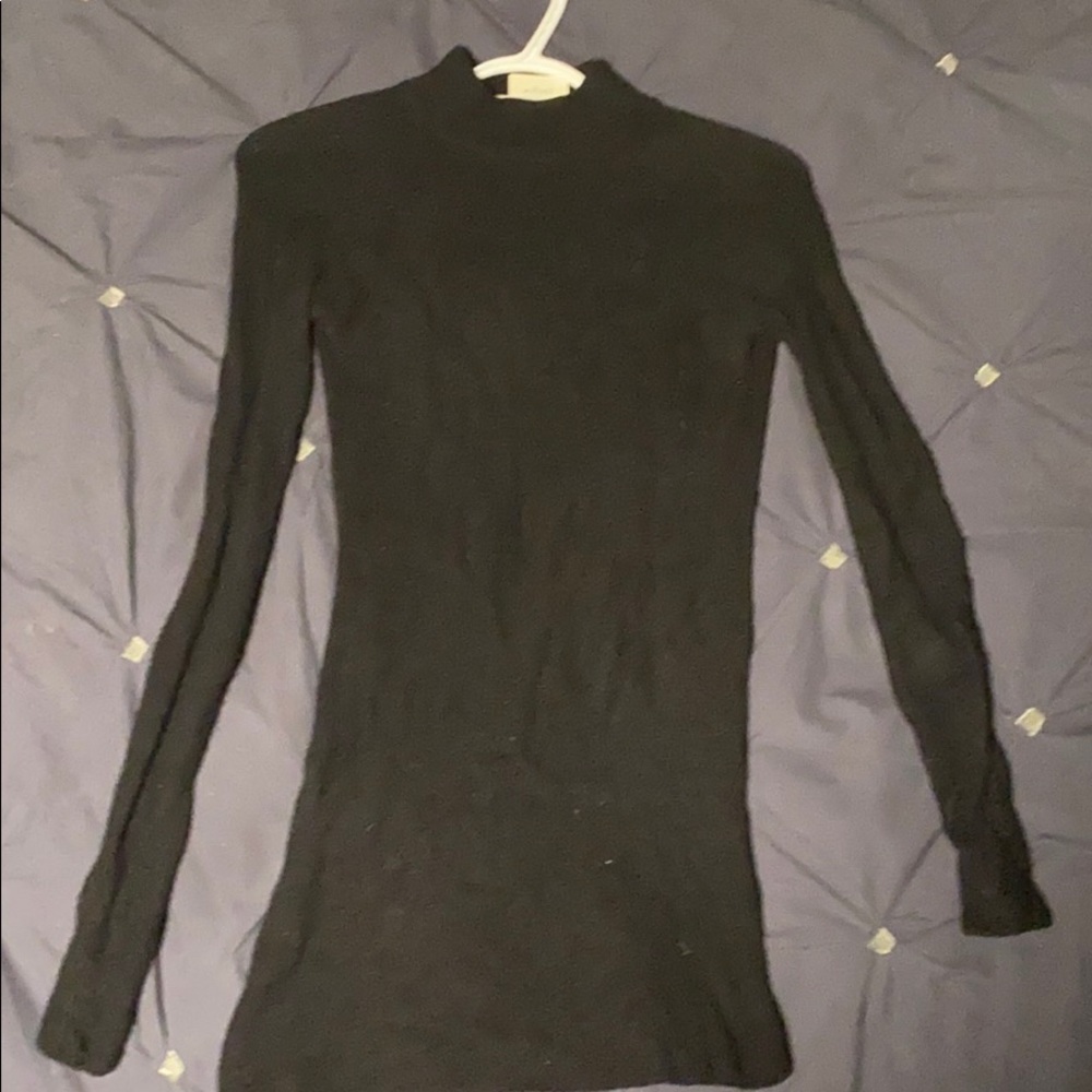 Wilfred long sleeve backless shirt